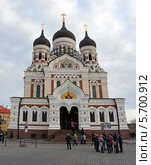 Александро-Невский собор города Таллина. Редакционное фото, фотограф Алексей Кокоулин / Фотобанк Лори