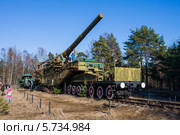 Ленинградская область. Краснофлотск. Форт Красная Горка. 305-мм артиллерийская установка ТМ-3-12 (2014 год). Редакционное фото, фотограф Литвяк Игорь / Фотобанк Лори