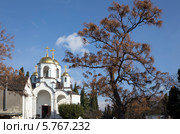 Свято-Успенский собор в Гурзуфе (2014 год). Стоковое фото, фотограф V.Ivantsov / Фотобанк Лори