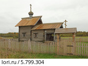 Никольская часовня в деревне Гоморовичи (Ленинградская область) (2012 год). Стоковое фото, фотограф Самохвалов Артем / Фотобанк Лори