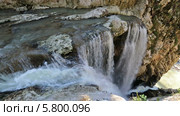 Россия, Краснодарский край, Хостинский район, Агурские водопады. Стоковое видео, видеограф Игорь Долгов / Фотобанк Лори