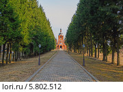 Храм Крестовоздвижения в селе Дарна Истринского района. Стоковое фото, фотограф Володина Ольга / Фотобанк Лори