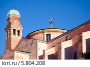 Церковь Tolentini (Толентини) в Венеции, Италия (2012 год). Стоковое фото, фотограф Сергей Пристяжнюк (Serg Zastavkin) / Фотобанк Лори