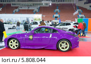 Nissan 350z на выставке "Мир автомобиля 2014". Санкт-Петербург. Редакционное фото, фотограф Виктор Карасев / Фотобанк Лори