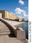 Ждановская набережная. Тучков Буян. Санкт-Петербург (2014 год). Стоковое фото, фотограф Александр Щепин / Фотобанк Лори