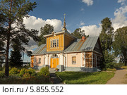 Церковь Иоанна Рыльского и Иоанна Кронштадтского (Важозерский монастырь, Карелия) (2012 год). Стоковое фото, фотограф Самохвалов Артем / Фотобанк Лори