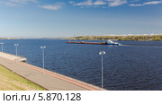 Кинешма. Набережная реки Волги (2014 год). Стоковое фото, фотограф Михаил Широков / Фотобанк Лори