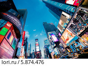 Таймс-сквер в центре Манхэттена, Лас-Вегас, США (2013 год). Редакционное фото, фотограф Elnur / Фотобанк Лори