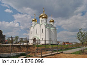 Церковь Стефана, епископа Великопермского, район Южное Бутово, Москва (2014 год). Стоковое фото, фотограф lana1501 / Фотобанк Лори