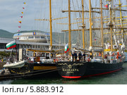 Корабли Черноморской регаты SCF Black Sea Tall Ships Regatta 2014 зашли в Новороссийск. Редакционное фото, фотограф Игорь Архипов / Фотобанк Лори