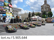 Киев. Майдан независимости (2014 год). Редакционное фото, фотограф Светлана Пирожук / Фотобанк Лори