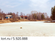 Город Кологрив. Река Киченка (2014 год). Стоковое фото, фотограф Сергей Лаврентьев / Фотобанк Лори