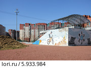 ВМХ-велогоночная трасса в Приморском районе Санкт-Петербурга. Редакционное фото, фотограф Vladimir Sviridenko / Фотобанк Лори