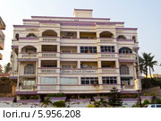 Вишакхапатнам. Отель Radha Beach Residency на набережной (2014 год). Редакционное фото, фотограф Вячеслав Беляев / Фотобанк Лори