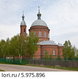 Тамбовская область. Моршанский район. Село Карели. Крестовоздвиженский храм (2014 год). Стоковое фото, фотограф Алексей Шаповалов (Стерх) / Фотобанк Лори