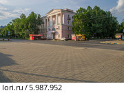 Город Арзамас. Городская больница скорой медицинской помощи им. М.Ф. Владимирского. (2014 год). Редакционное фото, фотограф Аркадий Рыпин / Фотобанк Лори