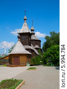 Старая деревянная церковь в городе Муром. Стоковое фото, фотограф Владимир Ходатаев / Фотобанк Лори