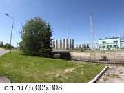 Электролизная станция с ресиверами хранения водорода. Березовская ГРЭС. Красноярский край (2014 год). Редакционное фото, фотограф Валерий Акулич / Фотобанк Лори