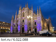 Миланский кафедральный собор (Duomo di Milano) (2014 год). Редакционное фото, фотограф Наталья Волкова / Фотобанк Лори