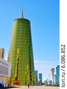 Город Астана. Золотая Башня (2014 год). Редакционное фото, фотограф Александр Тараканов / Фотобанк Лори