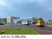 Автовокзал. Город Бийск, Алтайский край (2014 год). Редакционное фото, фотограф Григорий Писоцкий / Фотобанк Лори