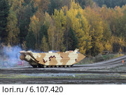 Международная выставка вооружения, военной техники и боеприпасов RAE-2013 г. Нижний Тагил. Российский плавающий транспортер ПТС-4. Редакционное фото, фотограф Игорь Долгов / Фотобанк Лори