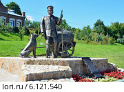 "Водовоз", скульптура в городе Коломне (2014 год). Редакционное фото, фотограф Овчинникова Ирина / Фотобанк Лори