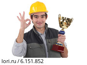 Employee of the month. Стоковое фото, фотограф Phovoir Images / Фотобанк Лори
