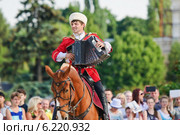 Конное шоу Кремлевской школы верховой езды на ВДНХ (2014 год). Редакционное фото, фотограф Алёшина Оксана / Фотобанк Лори