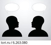 Иконки людей с мыслями. Стоковая иллюстрация, иллюстратор Мастепанов Павел / Фотобанк Лори