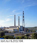 Город Кемерово. Кемеровская ГРЭС (2014 год). Редакционное фото, фотограф Цибаев Алексей / Фотобанк Лори