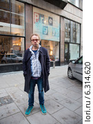 Przegryџ" restaurant owned by popular journalist and publicist Piotr Najsztub. Mokotowska street, Warsaw. Pictured:Piotr Najsztub" Редакционное фото, агентство BE&W Photo / Фотобанк Лори