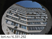 Новокузнецкая улица, дом 13с1 (фрагмент), Москва (2014 год). Редакционное фото, фотограф lana1501 / Фотобанк Лори