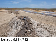 Грязевые ручьи в булганакской долине (2014 год). Стоковое фото, фотограф Лысенко Владимир / Фотобанк Лори