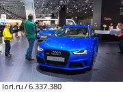 Audi RS4. ММАС 2014. Редакционное фото, фотограф Сергей Лаврентьев / Фотобанк Лори