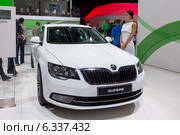 Skoda Superb. ММАС 2014. Редакционное фото, фотограф Сергей Лаврентьев / Фотобанк Лори
