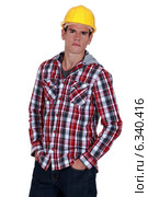 Standoffish tradesman. Стоковое фото, фотограф Phovoir Images / Фотобанк Лори