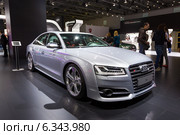 Audi S8. ММАС 2014. Редакционное фото, фотограф Сергей Лаврентьев / Фотобанк Лори