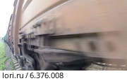 Российские железные дороги. Грузовой подвижной состав, вагоны. Стоковое видео, видеограф Mikhail Erguine / Фотобанк Лори