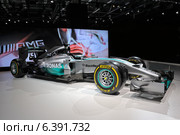 ММАС 2014, Mercedes AMG Petronas F1 W05. Редакционное фото, фотограф Алексей Голованов / Фотобанк Лори