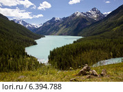 Алтай, озеро Кучерлинское. Стоковое фото, фотограф Тимур Кузяев / Фотобанк Лори