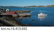 Fishing wharf at Twillingate, North Twillingate Island, Newfoundland And Labrador, Canada (2013 год). Стоковое фото, агентство Ingram Publishing / Фотобанк Лори