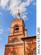 Колокольная церкви Николая Чудотворца (Никольская, 1904 г.) в с. Новый Милет, Балашихинский район, Московская обл. (2014 год). Стоковое фото, фотограф Иван Марчук / Фотобанк Лори
