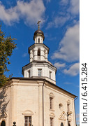 Церковь Николая Чудотворца (Никольская, 1706 г.) в д. Полтево, Балашихинский район, Московская обл. (2014 год). Стоковое фото, фотограф Иван Марчук / Фотобанк Лори