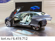 Subaru VIZIV-2 Concept. Московский международный автомобильный салон 2014. Редакционное фото, фотограф Сергей Лаврентьев / Фотобанк Лори