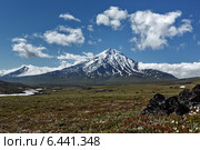 Вулкан Большая Удина. Камчатка. Стоковое фото, фотограф А. А. Пирагис / Фотобанк Лори