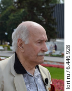 Владимир Михайлович Зельдин, старейший российский актер (2014 год). Редакционное фото, фотограф Анна Юферева / Фотобанк Лори