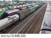 Железнодорожная станция Данилов, Ярославская область (2014 год). Редакционное фото, фотограф Николай Мухорин / Фотобанк Лори