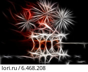 Фейерверк. Стоковая иллюстрация, иллюстратор Тарас  Деминов / Фотобанк Лори