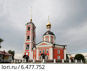 Троице-Сергиев Варницкий  монастырь, собор Троицы живоночальной летом (2014 год). Стоковое фото, фотограф Дмитрий Неумоин / Фотобанк Лори